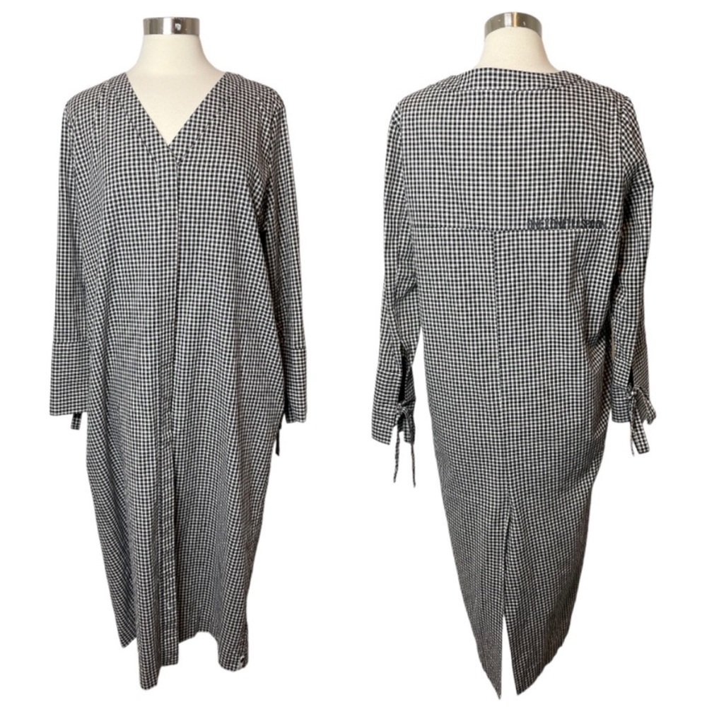 ONE X ONE TEASPOON Oversized Gingham Plaid Shirt Dress size S